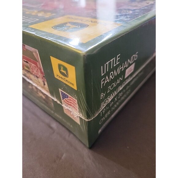 John Deere Little Farmhands 1000 Piece Jigsaw Puzzle Great American Puzzle NEW - Picture 2 of 6